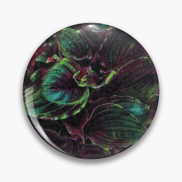 Item preview, Hosta in Nighshade Green-Red designed and sold by SunshineWalker.