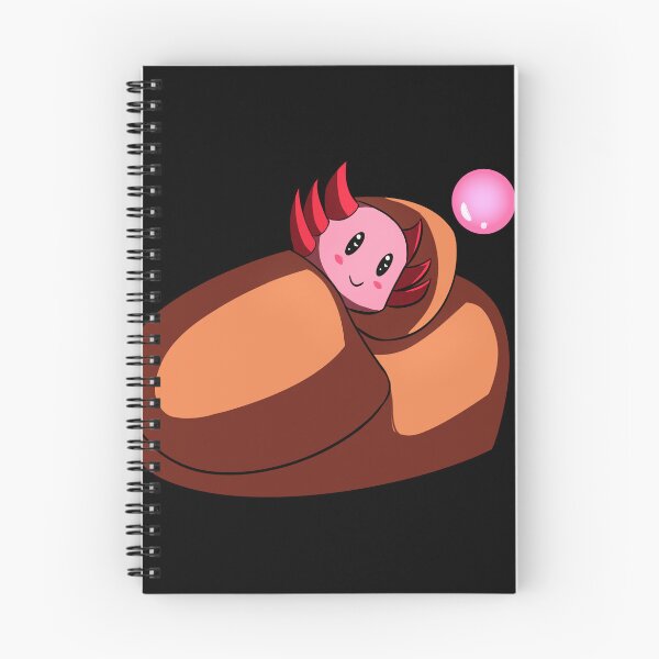 Item preview, Sleepy Axolotl In Little Bed designed and sold by CyberLoveza.