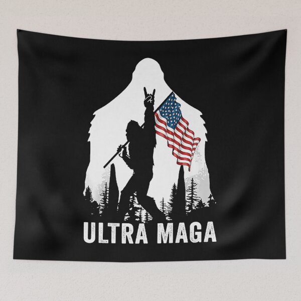 Item preview, Ultra Maga Proud Ultra-Maga Bigfoot designed and sold by Ala Muk.