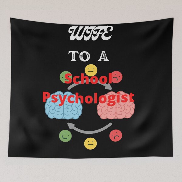 Item preview, Wife To A School Psychologist designed and sold by SolSel ⭐⭐⭐⭐⭐.