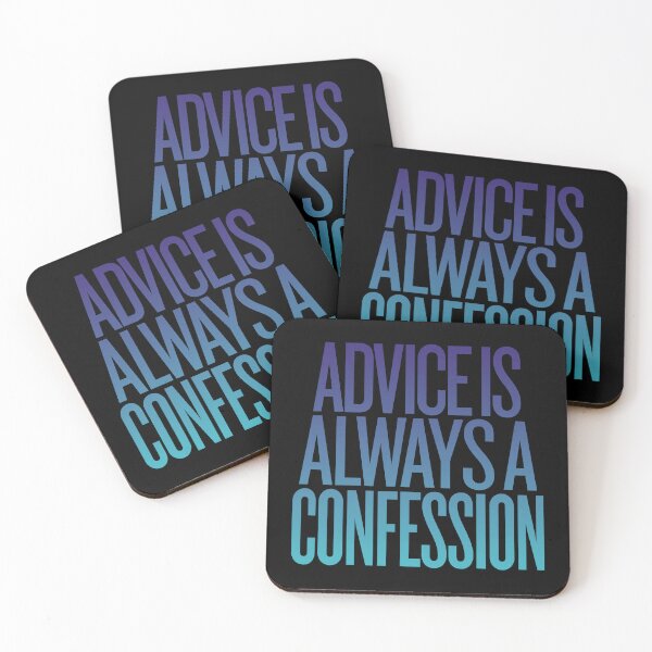Item preview, Advice is always a confession v.2 designed and sold by x1brett.