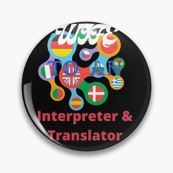 Item preview, Wife To A Interpreter And Translator designed and sold by SolSel ⭐⭐⭐⭐⭐.