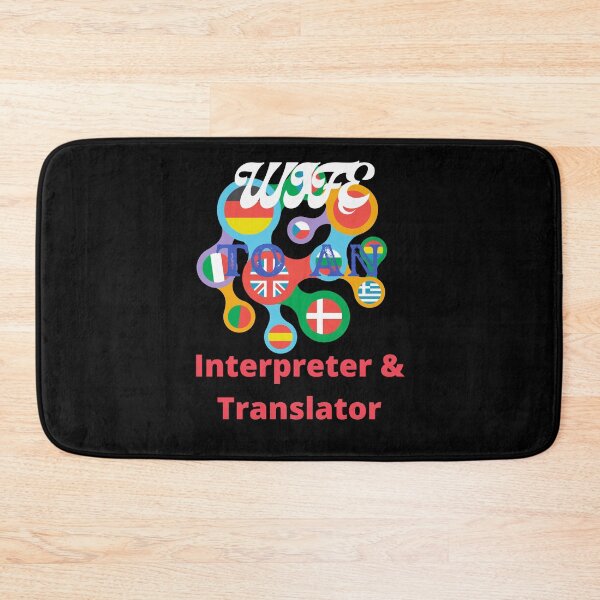 Item preview, Wife To A Interpreter And Translator designed and sold by SolSel ⭐⭐⭐⭐⭐.