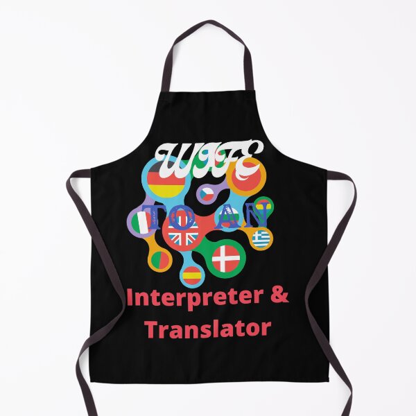 Item preview, Wife To A Interpreter And Translator designed and sold by SolSel ⭐⭐⭐⭐⭐.