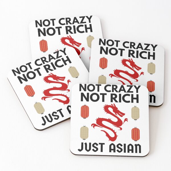 Item preview, Not Crazy Not Rich Just Asian Funny Dragon designed and sold by Printshac.
