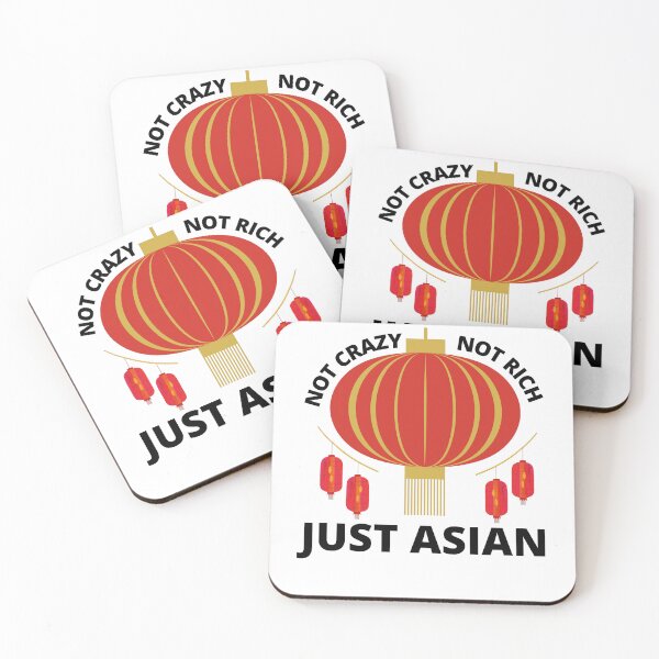 Item preview, Not Crazy Not Rich Just Asian Funny Lantern designed and sold by Printshac.
