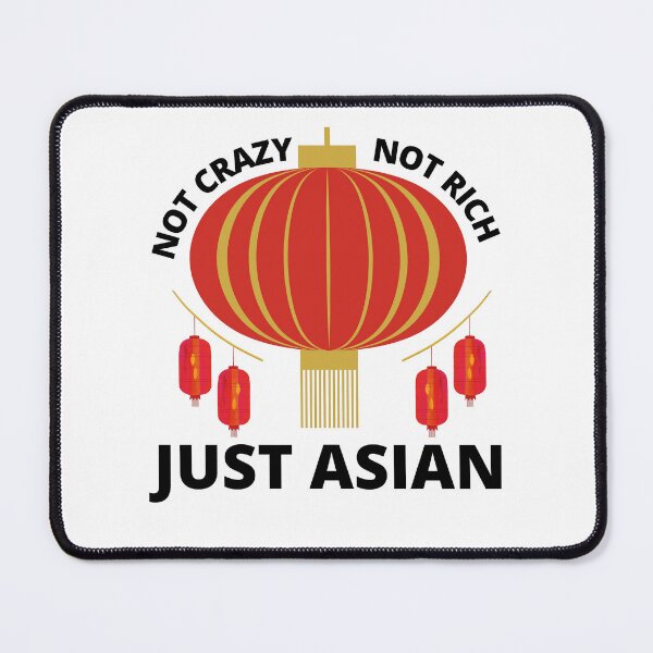 Item preview, Not Crazy Not Rich Just Asian Funny Lantern designed and sold by Printshac.