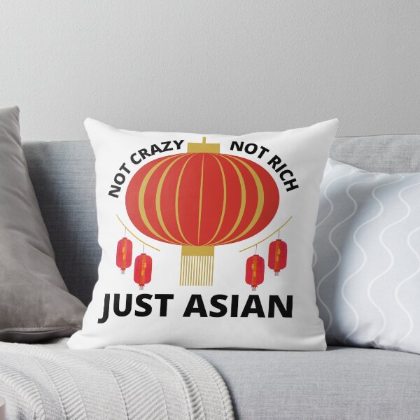 Item preview, Not Crazy Not Rich Just Asian Funny Lantern designed and sold by Printshac.