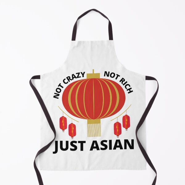 Aperçu de l'œuvre Pas fou pas riche Juste une lanterne drôle asiatique créée et vendue par Printshac.