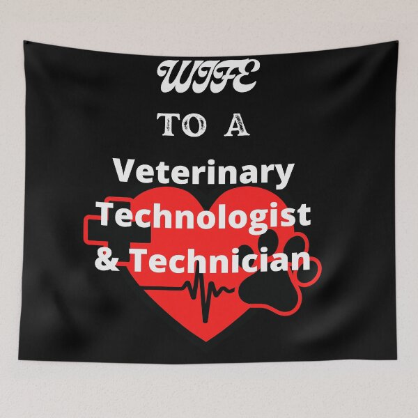 Item preview, Wife To A Veterinary Technologist And Technician designed and sold by SolSel ⭐⭐⭐⭐⭐.