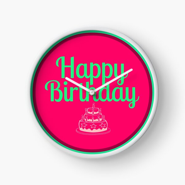 Item preview, Happy Birthday with Cake designed and sold by EvePenman.