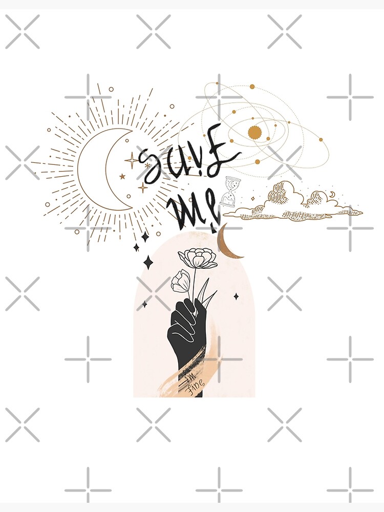 save-me-celestial-quote-poster-for-sale-by-winterlock-redbubble