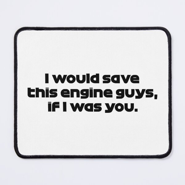 Item preview, HAM. Save This Engine (Black) - Best Team Radio Spanish GP 2022 designed and sold by FilipeFerreira.
