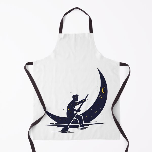 Item preview, Rowing Cosmos Starry Moon Boat designed and sold by BakaOutfit.