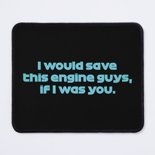 Item preview, HAM. Save This Engine (Original - Black BG) - Best Team Radio Spanish GP 2022 designed and sold by FilipeFerreira.