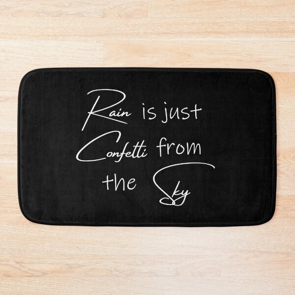 Item preview, Let it rain 3 (black) designed and sold by Nikmay Design.