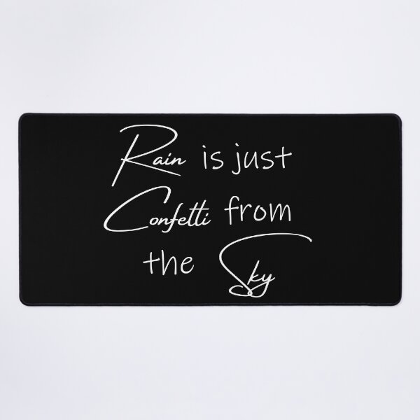 Item preview, Let it rain 3 (black) designed and sold by Nikmay Design.
