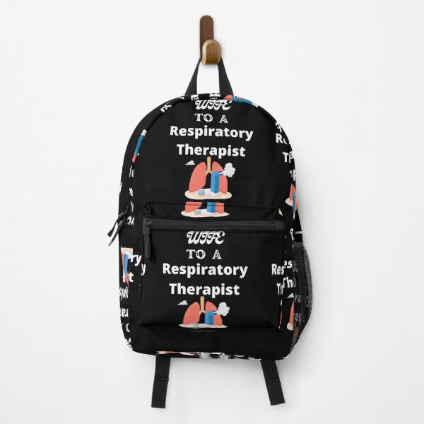 Respiratory Therapist Lung EKG Spangled 2024 Backpack