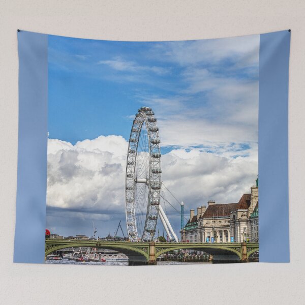 Item preview, London Eye And Westminster Bridge designed and sold by Paul Thompson Photography.