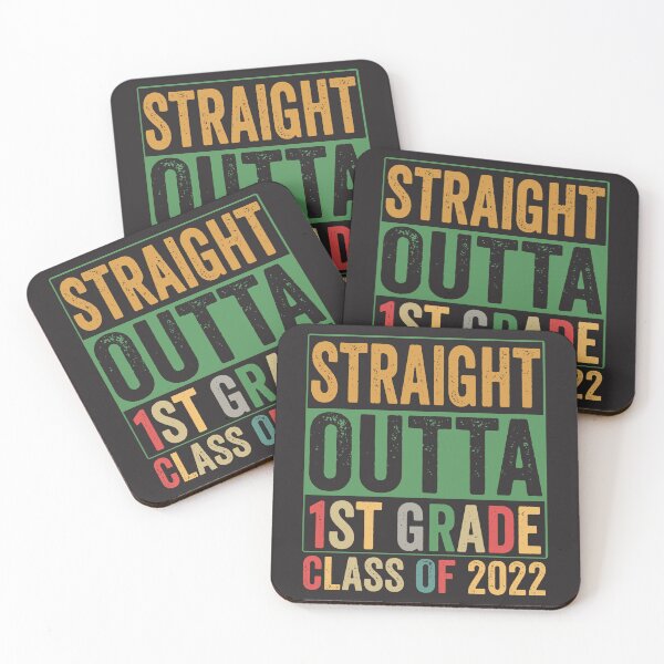 Item preview, Straight Outta 1st Grade -funny last day of school Class of 2022 designed and sold by BahaaIB.