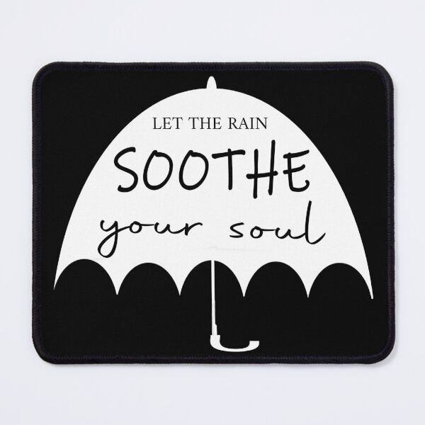 Item preview, Let it rain 4 (black) designed and sold by Nikmay Design.