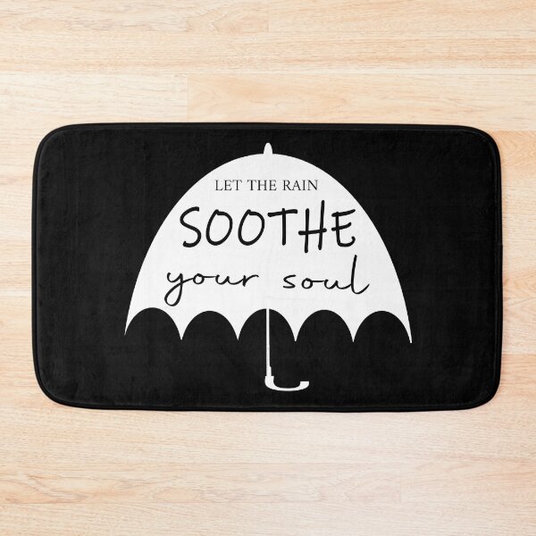 Item preview, Let it rain 4 (black) designed and sold by Nikmay Design.