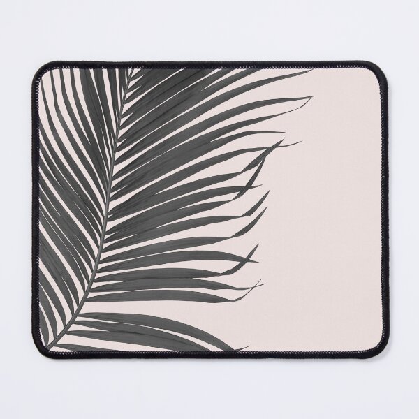 Item preview, Beige Black Palm Leaf Close up Silhouette Tropical Boho designed and sold by Tropical Arts.