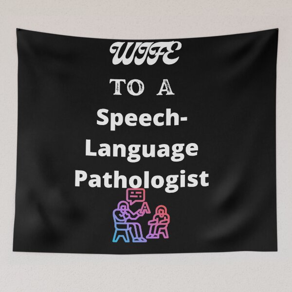 Item preview, Wife To A Speech-Language Pathologist designed and sold by SolSel ⭐⭐⭐⭐⭐.