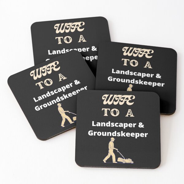 Item preview, Wife To A Landscaper And Groundskeeper designed and sold by SolSel ⭐⭐⭐⭐⭐.