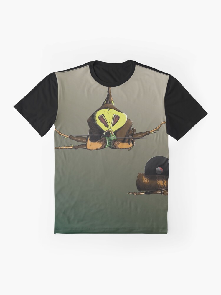 Thumbnail 4 of 5, Graphic T-Shirt, Necrophorus vinylloides X Y designed and sold by dj-KIR.
