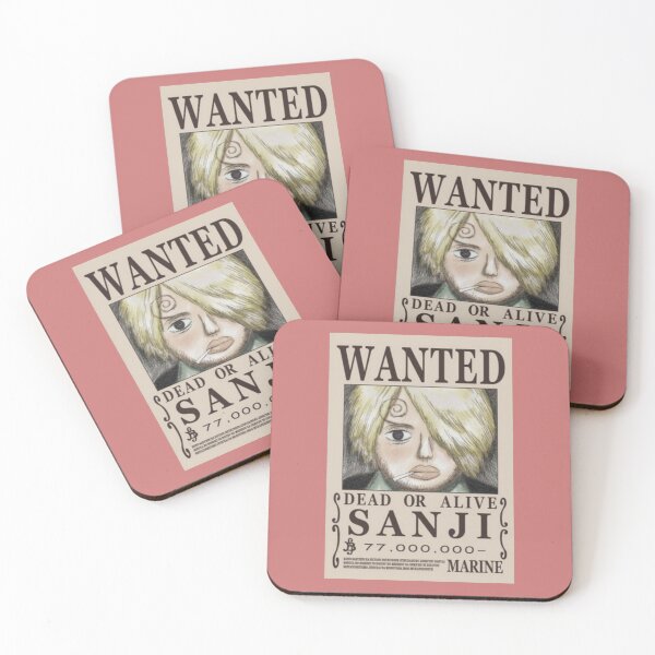 Item preview, Sanji first wanted poster133 designed and sold by BernieGrant.