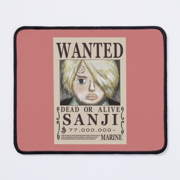 Item preview, Sanji first wanted poster133 designed and sold by BernieGrant.