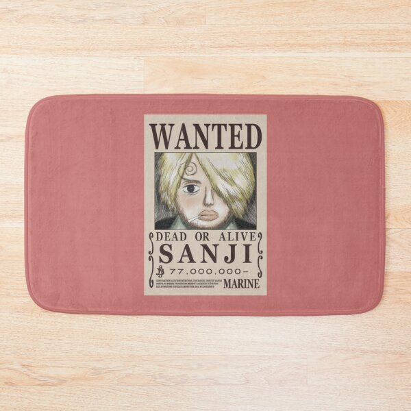 Item preview, Sanji first wanted poster133 designed and sold by BernieGrant.