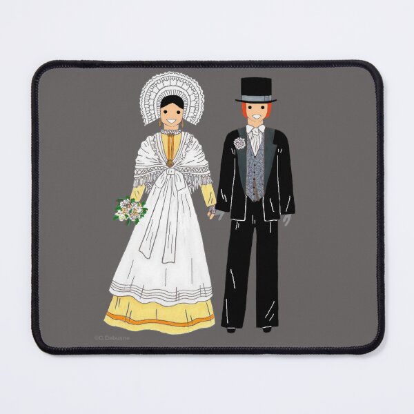 Item preview, Newlyweds from Nord-Pas-de-Calais, France designed and sold by Catherine Debusne.