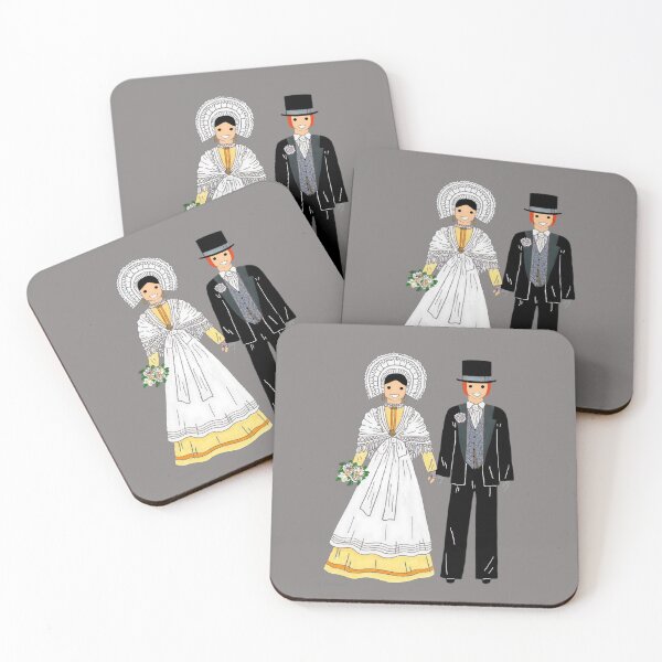 Item preview, Newlyweds from Nord-Pas-de-Calais, France designed and sold by Catherine Debusne.
