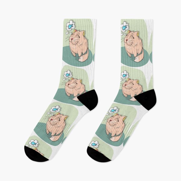 Item preview, Cat Thinking About Fish designed and sold by theredsharp.