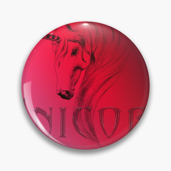 Item preview, unicorn head in a circle designed and sold by Bigrow.