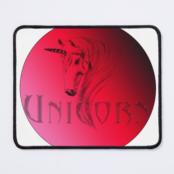 Item preview, unicorn head in a circle designed and sold by Bigrow.