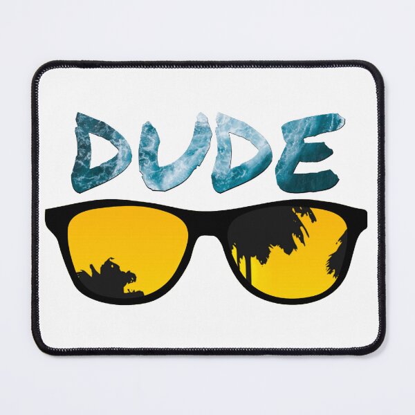 Item preview, Dude Summer Sunglasses designed and sold by GL Digital Artwork .