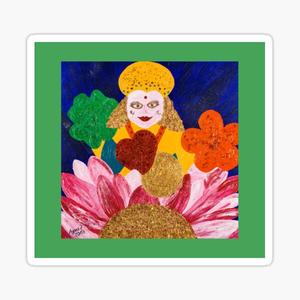LAKSHMI GREEN by Agatha Sticker