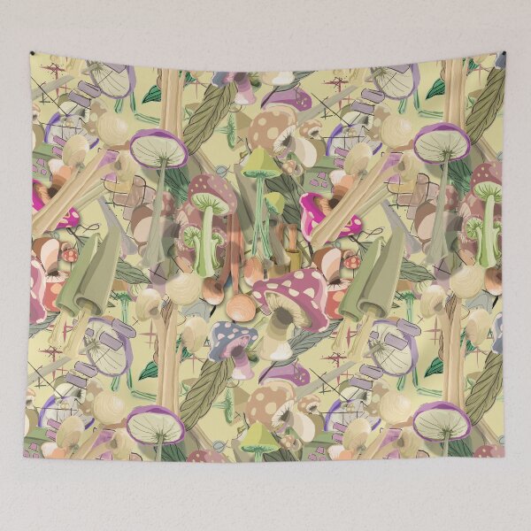 Item preview, Mushrooms Mixed Rubbles designed and sold by markyartshop.