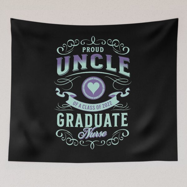 Item preview, Class of 2022 Graduation Proud Uncle of Nursing School Graduate designed and sold by MimsTees.