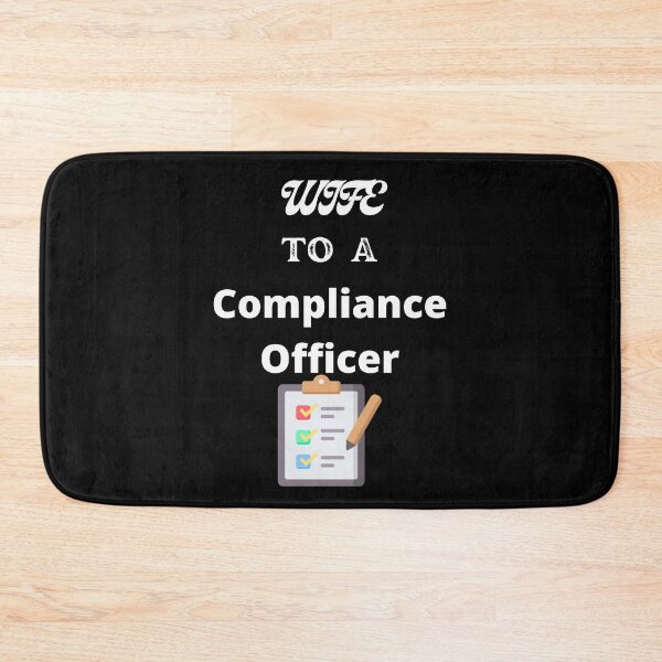 Item preview, Wife To A Compliance Officer designed and sold by SolSel ⭐⭐⭐⭐⭐.