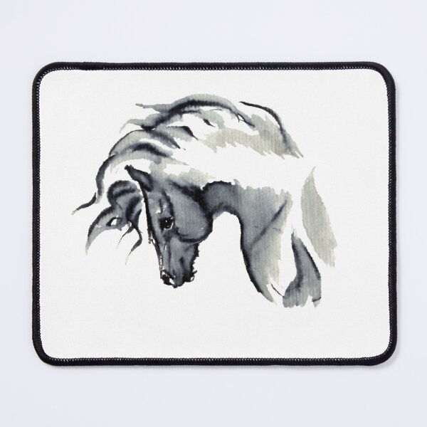 Item preview, Gray Horse Watercolor designed and sold by The Raven's Landing.