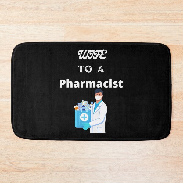 Item preview, Wife To A Pharmacist designed and sold by SolSel ⭐⭐⭐⭐⭐.