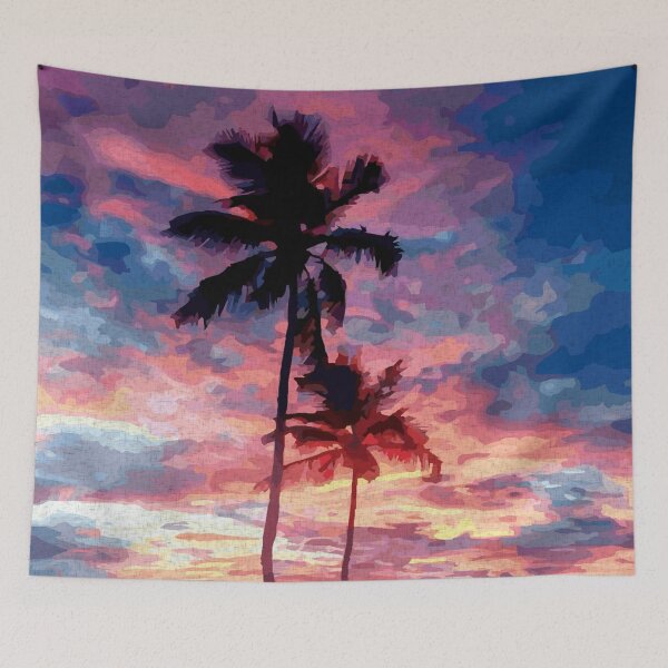 Item preview, Sunset Palms designed and sold by GL Digital Artwork .