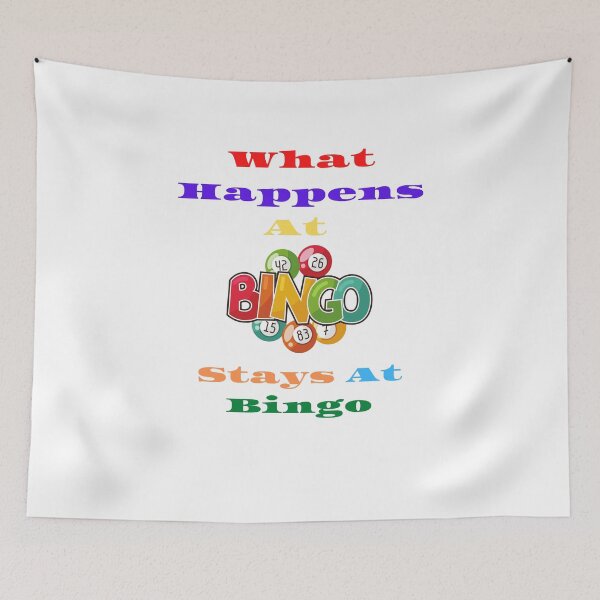 Item preview, What Happens At Bingo Stays At Bingo designed and sold by yassminishop.