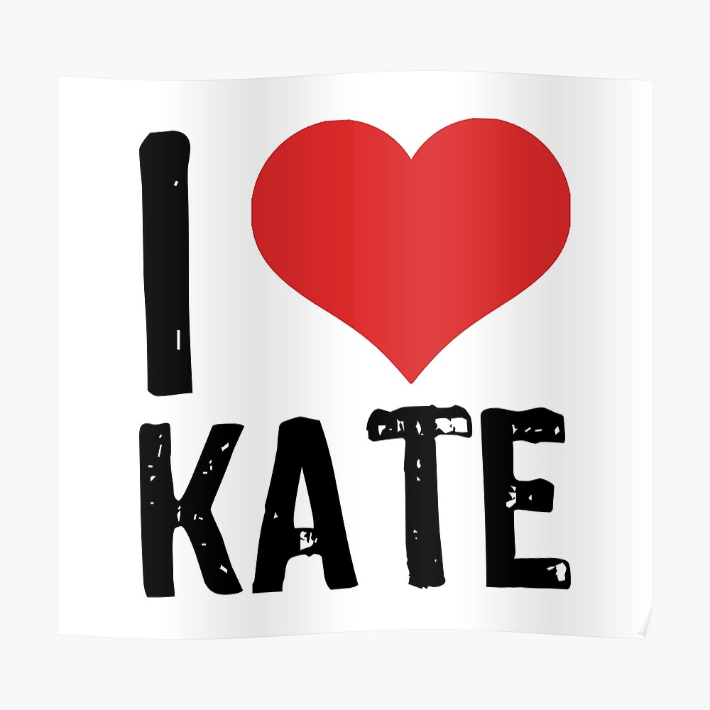 Kate" Sticker Sale by samcloverhearts | Redbubble