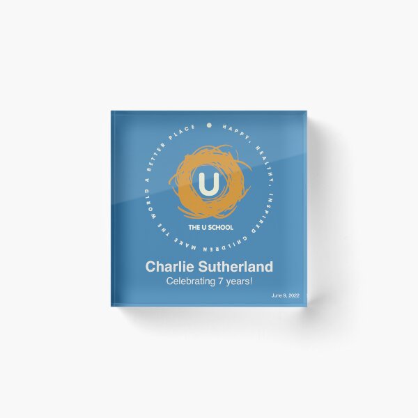 Staff Award Acrylic Block
