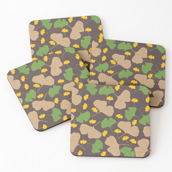 Item preview, Gingko Biloba Leaves - Yellow and Green designed and sold by Fruitsome.